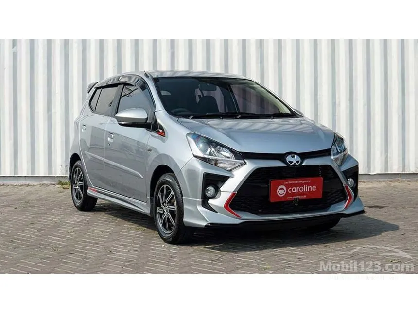 Jual Mobil Toyota Agya 2021 TRD 1.2 di Jawa Barat Manual Hatchback Silver Rp 139.000.000