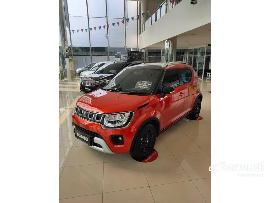 Jual Mobil Suzuki Ignis 2023 GX 1.2 di Banten Automatic Hatchback Orange Rp 168.000.000