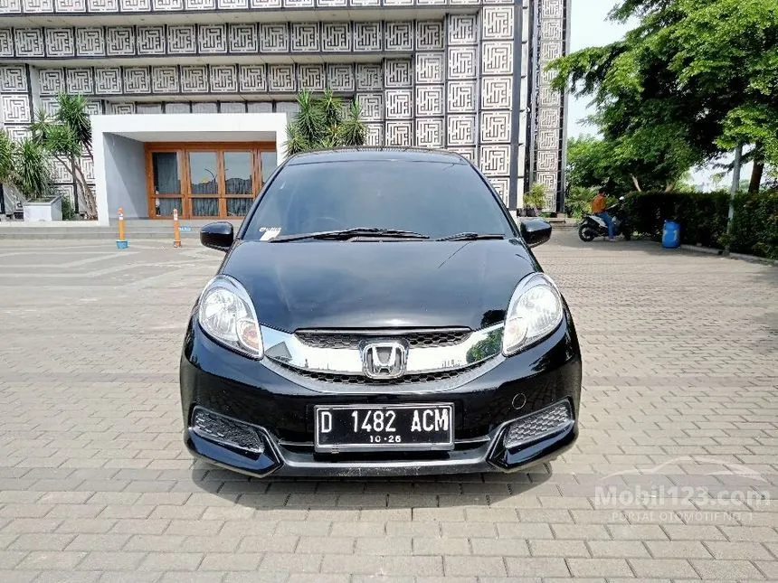 Jual Mobil Honda Mobilio 2014 S 1.5 di Jawa Barat Manual MPV Hitam Rp 115.000.000