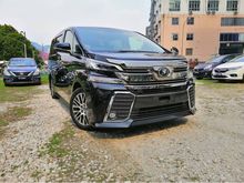 PRE-CRASH SAFETY SENSOR , Toyota Vellfire 2.5 ZG MPV , ROOF MONITOR!!! PRICE CAN NEGO!!! CRAZY PRICE DONT MISS OUT!!!