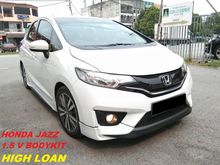 2015 Honda Jazz 1.5 V i-VTEC Hatchback bodykit LOAN KEDAI muka rendah