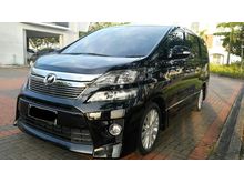 Toyota Vellfire 2.4 ZG Premium Sound AT tahun 2013 KM RENDAH ASLI
