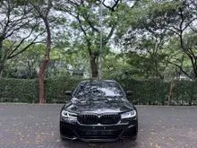 2021 BMW 520i 2.0 M Sport Sedan Black on Brown Odo 9 Rb (TERMURAH)