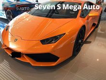 2014 Lamborghini Huracan 5.2 LP610-4 Coupe (BRILLIANT COLOR)(SUPER LOW MILEAGE)(ACCIDENT FREE)(MINT CONDITION) CALL NOW FOR BEST PRICE