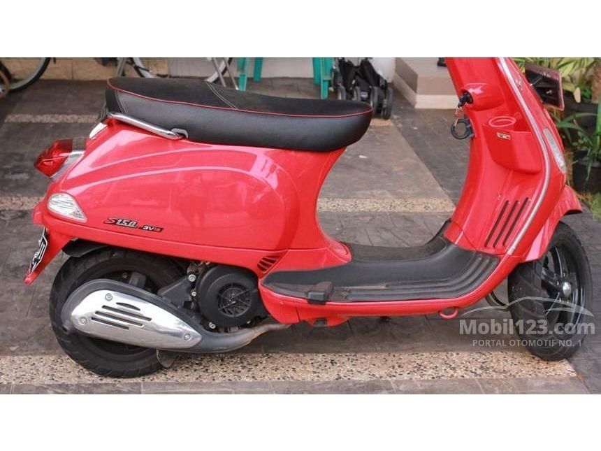 Jual Motor Piaggio Vespa 2013 0.2 di DKI Jakarta Automatic Merah Rp  23.500.000 - 3208849 - Mobil123.com