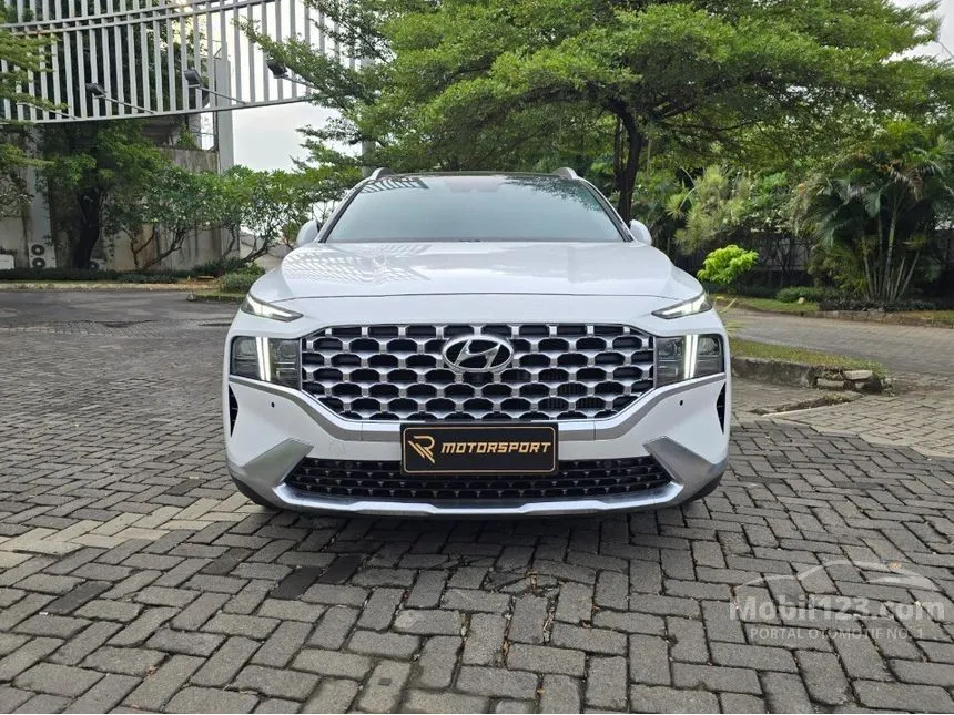 Jual Mobil Hyundai Santa Fe 2022 Signature 2.5 di DKI Jakarta Automatic SUV Putih Rp 515.000.000