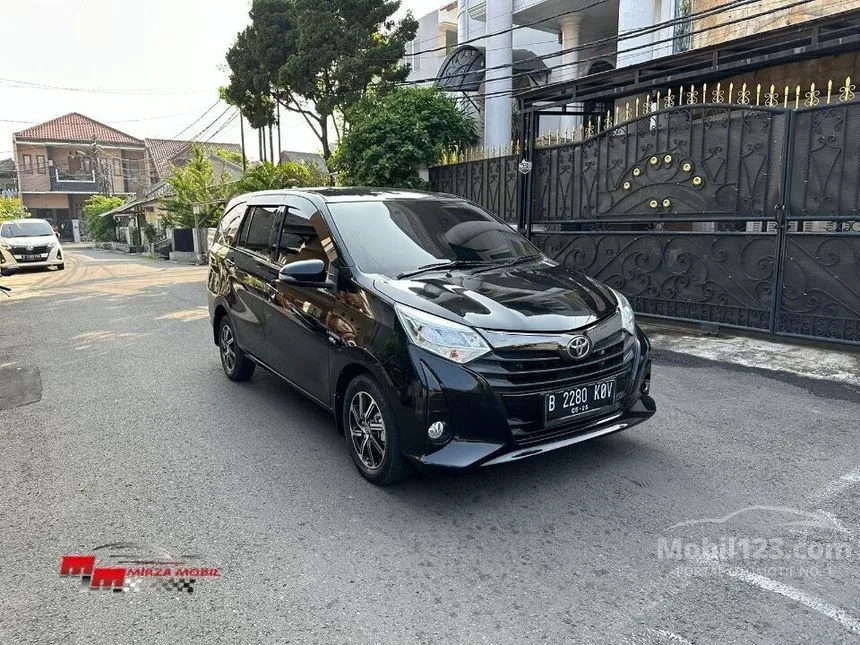 Jual Mobil Toyota Calya 2020 G 1.2 di Jawa Barat Automatic MPV Hitam Rp 127.500.000