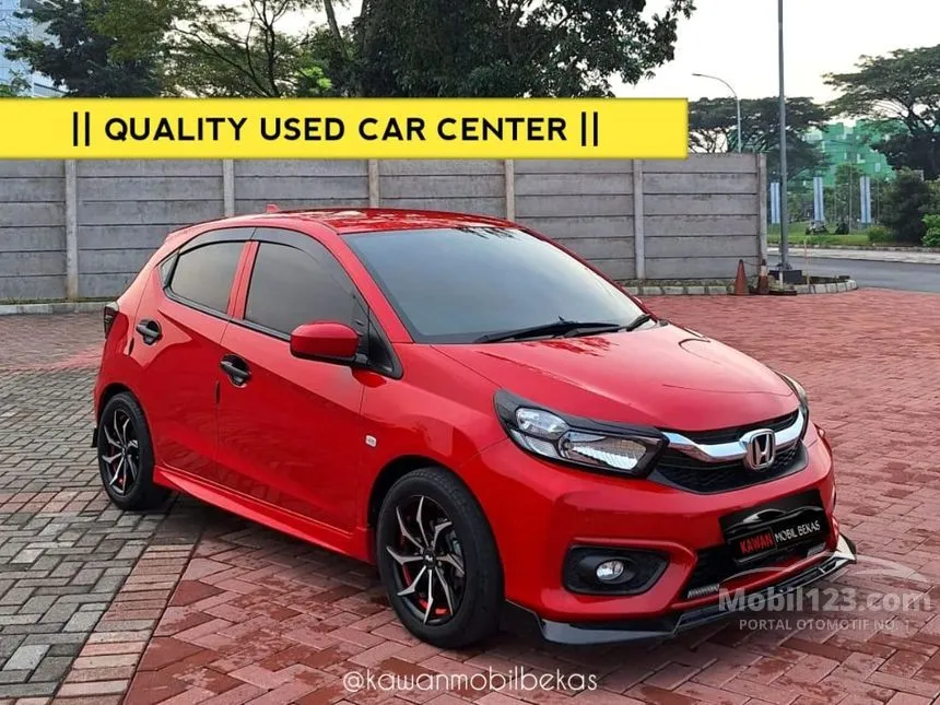 Jual Mobil Honda Brio 2019 Satya E 1.2 di Banten Automatic Hatchback Merah Rp 149.000.000