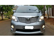 2010 Toyota Alphard 2.4 SC abu metalik kredit dp 64 jt saja proses kredit bisa dibantu