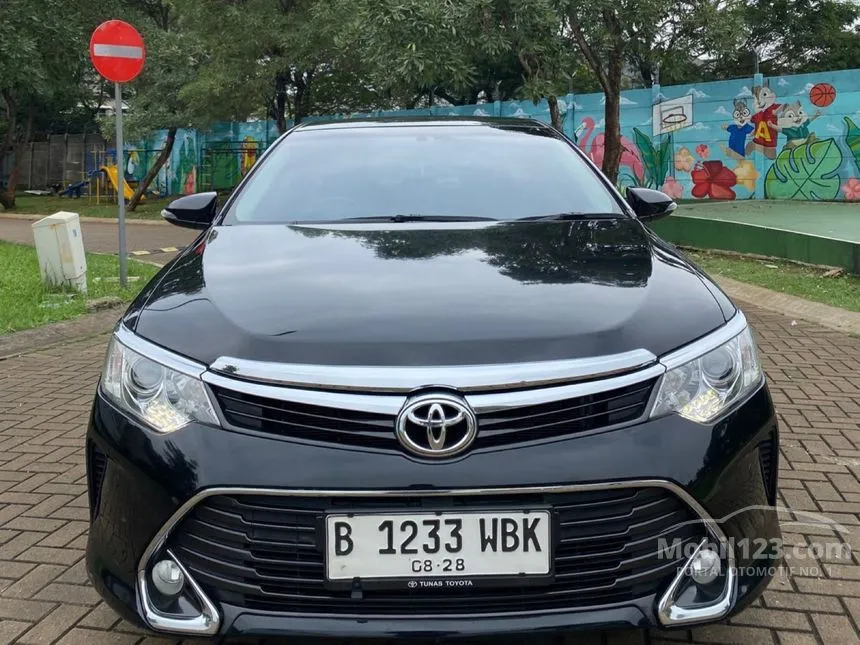 Jual Mobil Toyota Camry 2018 V 2.5 di Banten Automatic Sedan Hitam Rp 281.500.000