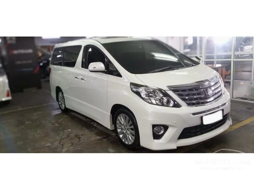 Jual Mobil Toyota Alphard 2012 S 2.4 di DKI Jakarta Automatic MPV Putih Rp 318.000.000