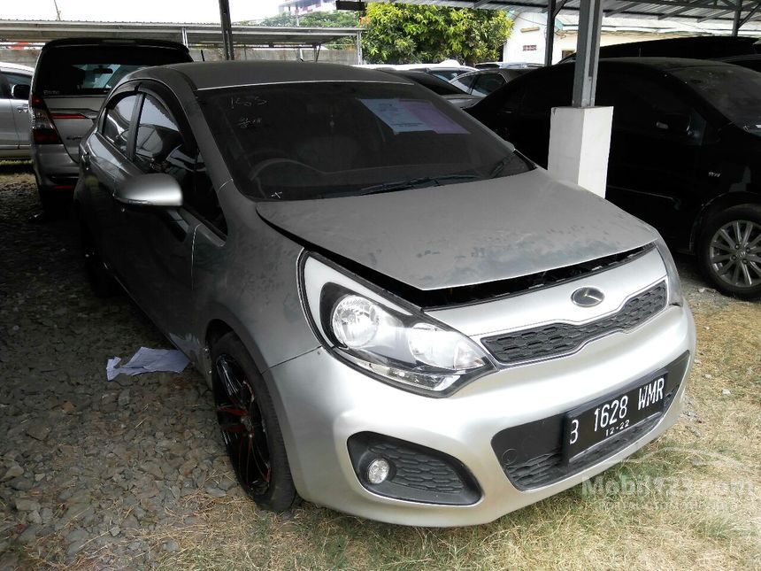 Jual Mobil KIA Rio 2012 UB 1.4 di DKI Jakarta Manual Hatchback Silver 