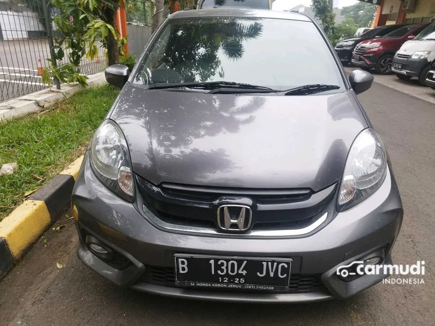 Jual Mobil Honda Brio 2016 Satya E 1.2 di DKI Jakarta Automatic Hatchback Abu