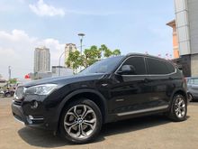 BMW X3 2.0X-DRIVE BENSIN 2017 BLACK ON SADDLE BROWN ATPM TDP 200JT