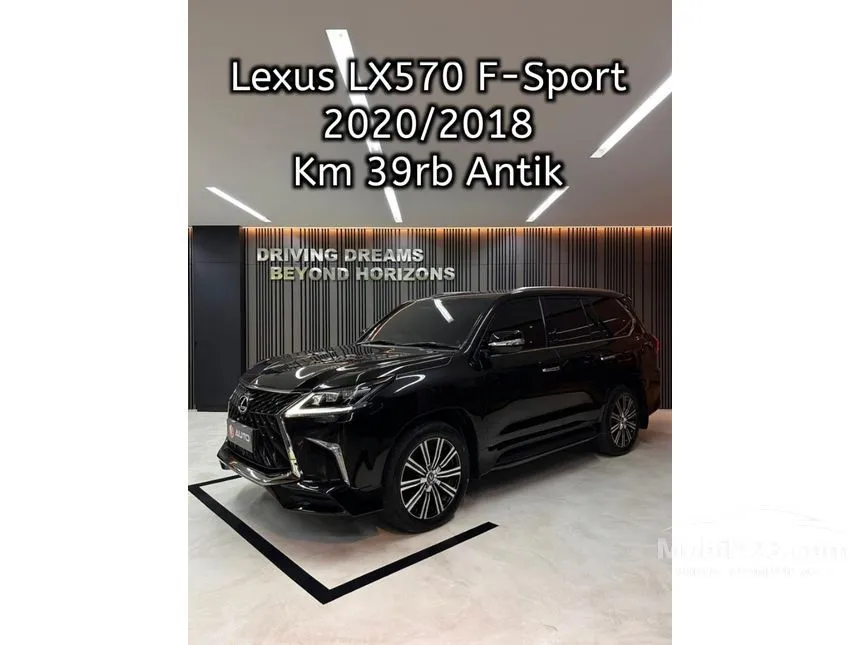 Jual Mobil Lexus LX570 2018 5.7 di DKI Jakarta Automatic SUV Hitam Rp 1.975.000.000