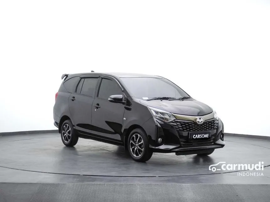 Jual Mobil Toyota Calya 2023 G 1.2 di Jawa Barat Automatic MPV Hitam Rp 154.000.000