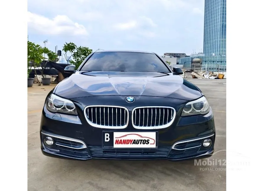 Jual Mobil BMW 528i 2016 Luxury 2.0 di DKI Jakarta Automatic Sedan Hitam Rp 439.000.000