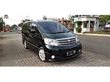 Toyota Alphard 2.4 G PREMIUM SOUND 2004 AT black , Antik , tdp 25 juta