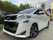 2018 Toyota Vellfire 2.5 G Van Wagon Promo Lebaran TDP Ringan VELLFIRE 2018 2019 Hub Sandy