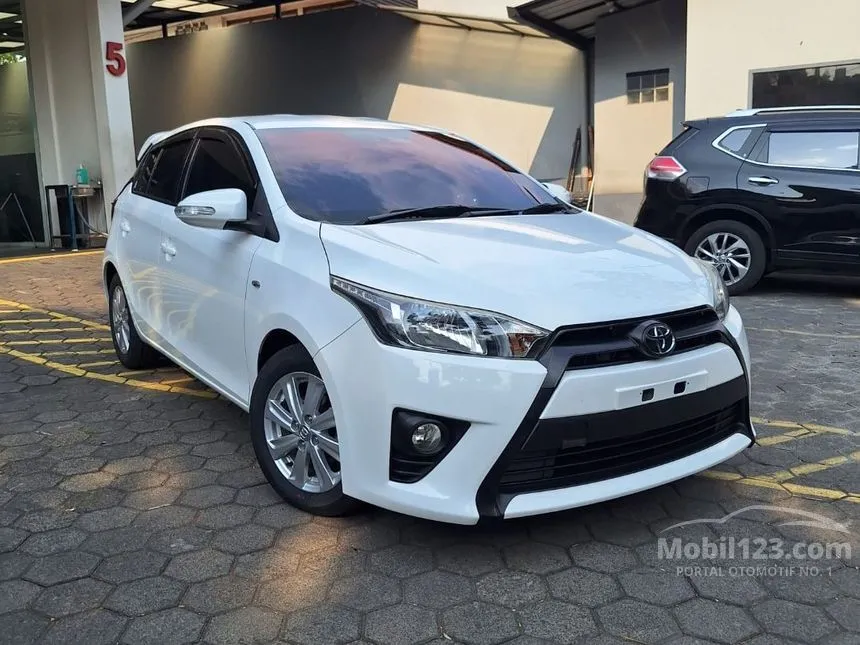 Jual Mobil Toyota Yaris 2014 E 1.5 di Jawa Barat Automatic Hatchback Putih Rp 160.000.000