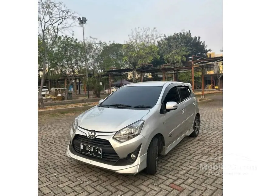 Jual Mobil Toyota Agya 2019 TRD 1.2 di DKI Jakarta Manual Hatchback Silver Rp 111.000.000