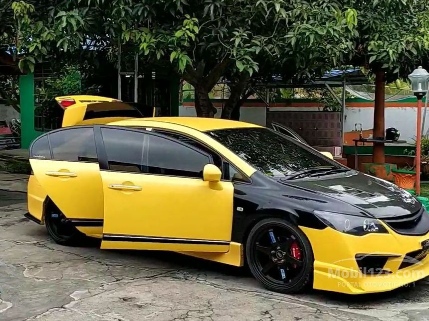 Jual Mobil Honda Civic 2008 FD 1.8 di Bengkulu Automatic Sedan Kuning