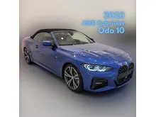 2023 BMW 430i 2.0 M Sport Convertible Blue on Brown ATPM 430i Cabriolet Biru MSport