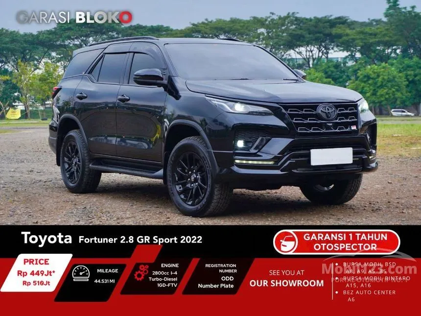 2022 Toyota Fortuner GR Sport 4X2 SUV