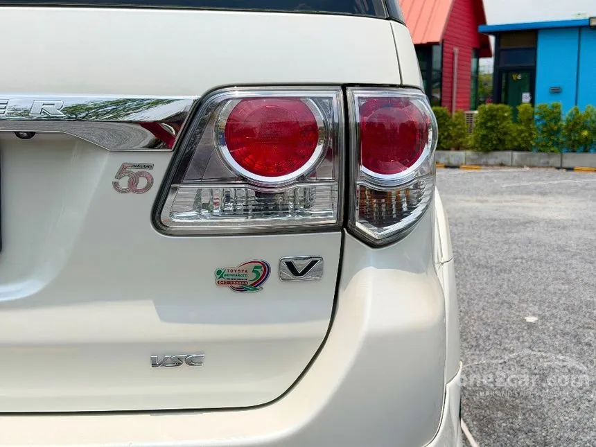 2012 Toyota FORTUNER V 50th Anniversary SUV