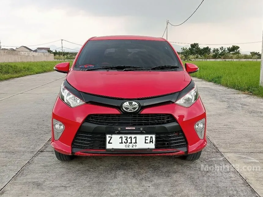 Jual Mobil Toyota Calya 2018 G 1.2 di Jawa Barat Manual MPV Merah Rp 99.000.000