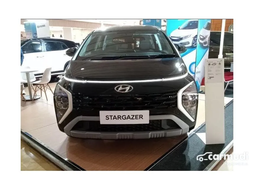 Jual Mobil Hyundai Stargazer 2024 Prime 1.5 di DKI Jakarta Automatic Wagon Hitam Rp 285.600.000