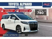 2023 Toyota Alphard 2.5 G (Premium Color) MPV TSS AT SUNROOF PILOT SEAT LOW KM.34RB