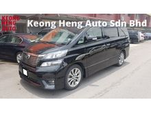 2010 Toyota Vellfire 2.4 VVTI (A) Z PLATINIUM MODEL REG 2011