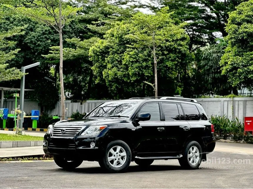 Jual Mobil Lexus LX 570 2010 5.7 di Banten Automatic SUV Hitam Rp 575.000.000