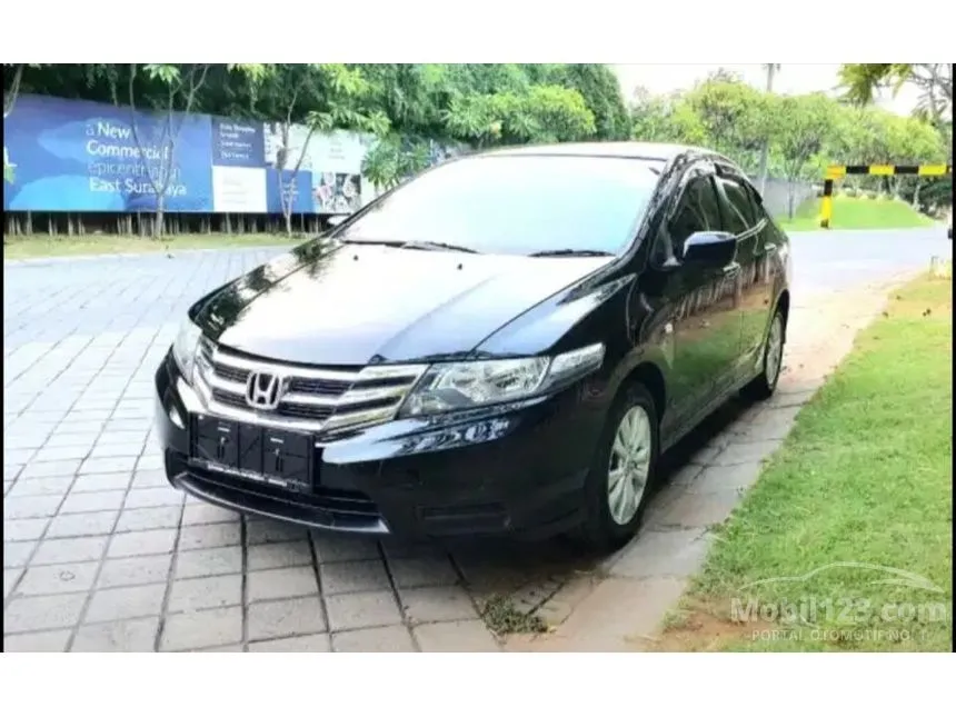 Jual Mobil Honda City 2014 S 1.5 di Jawa Timur Automatic Sedan Hitam Rp 125.000.000