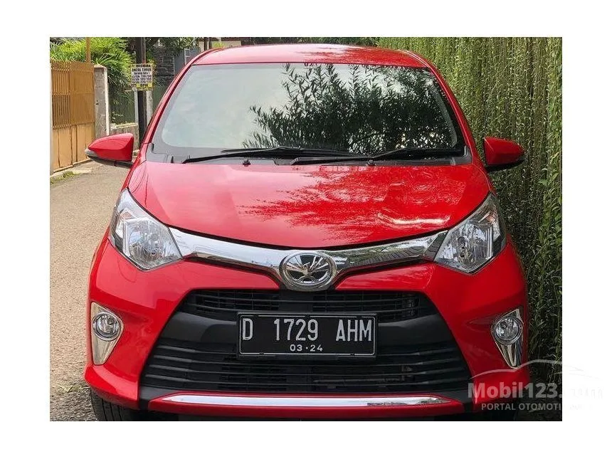 Jual Mobil Toyota Calya 2019 G 1.2 di Jawa Barat Automatic MPV Merah Rp 133.000.000