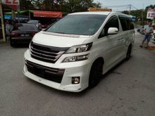 2013 Toyota Vellfire 2.4 Z (A) FULL SPEC - 7 SEATER - AP RACING DISC BREAK - FULL BODYKIT - KEYLESS - REAT ENTERTAIMENT - PUSH START -