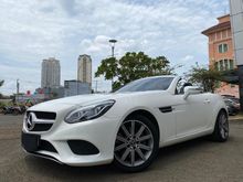 2017 Mercedes-Benz SLC200 2.0 R172 Convertible AMG White On Black ATPM TOTAL DP 275JT HARGA TERJANGKAU KONDISI LIKE NEW #CECILIAAUTO