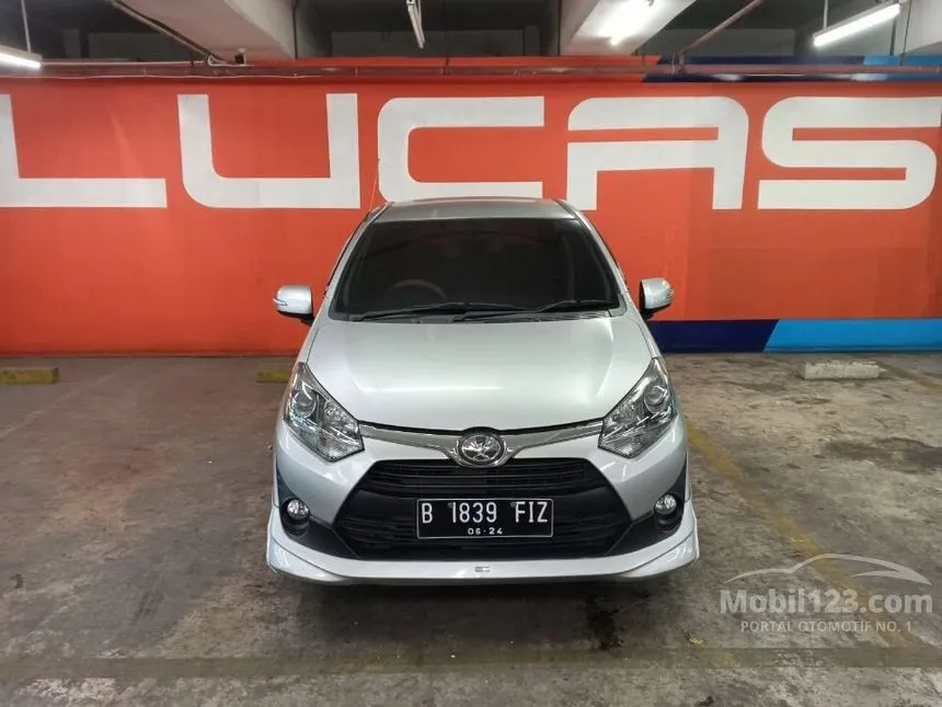 Jual Mobil Toyota Agya 2019 TRD 1.2 di DKI Jakarta Manual Hatchback Silver Rp 108.000.000