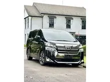 2018 Toyota Vellfire 2.5 G MPV Black on Black Odo 80 Rb (TERMURAH)