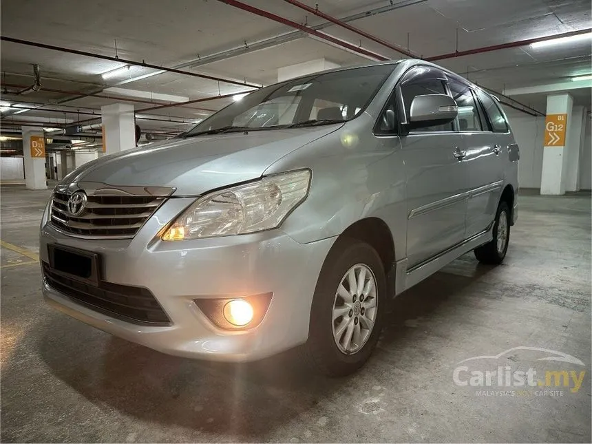 2012 Toyota Innova G MPV