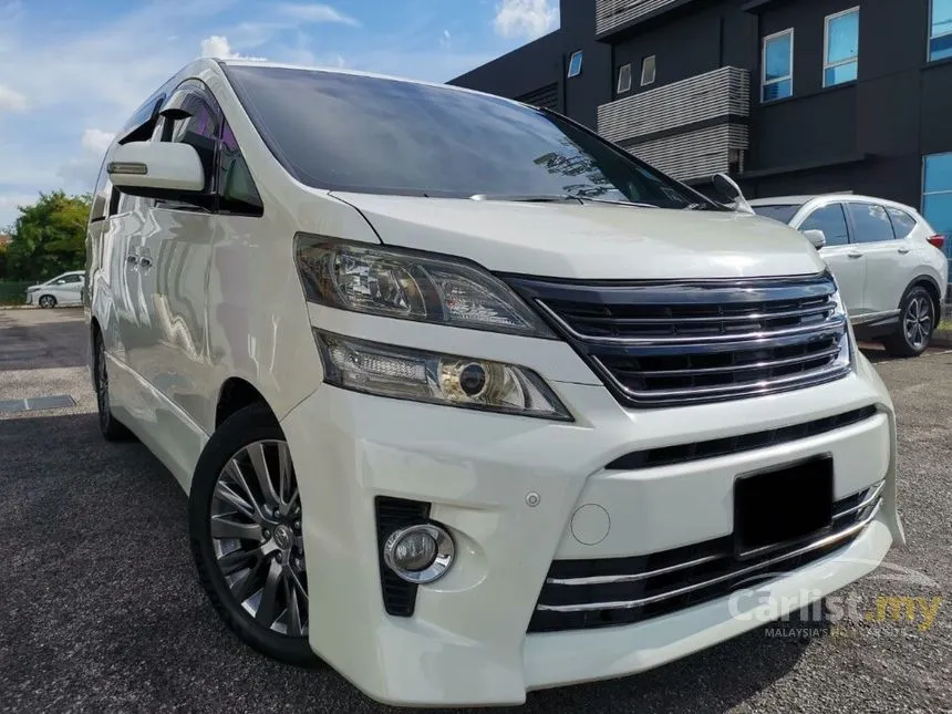 2012 Toyota Vellfire Z G Edition MPV