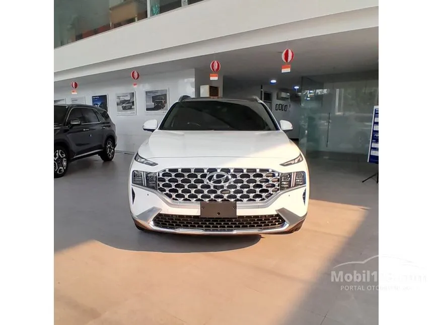 Jual Mobil Hyundai Santa Fe 2024 CRDi Signature 2.2 di Banten Automatic SUV Putih Rp 759.000.000