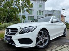 2016 Mercedes-Benz C250 2.0 AMG Sedan Nik16 White Km20rb Panoramic Sunroof PBD HUD Full Spek #AUTOHIGH #BESTDEAL