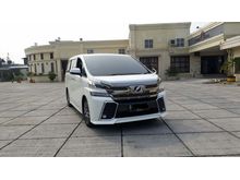 Toyota Vellfire 2.5 ZG Alles IU CBU Fullspec - White on Black - 2015 - Best Car
