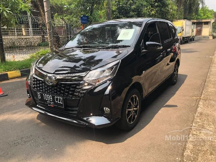 Jual Mobil Toyota Calya 2022 G 1.2 di Banten Automatic MPV Hitam Rp 143.000.000