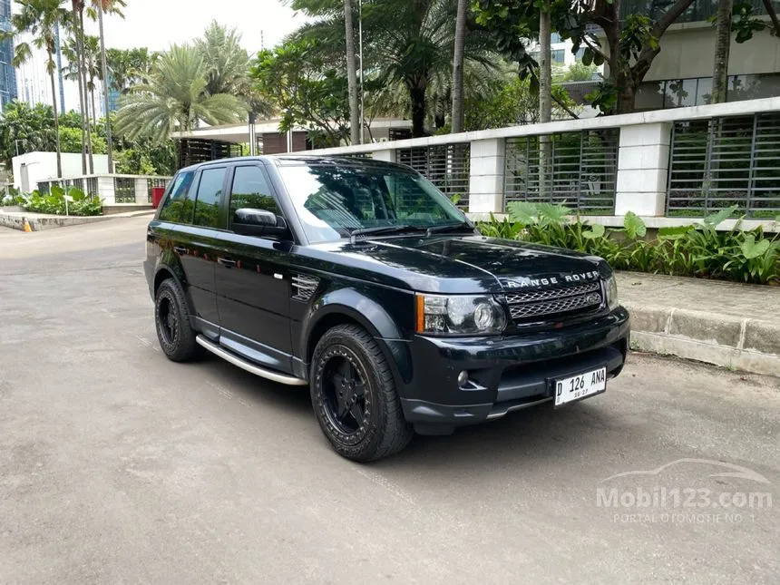 Jual Mobil Land Rover Range Rover Sport 2011 V8 Supercharged 5.0 di DKI Jakarta Automatic SUV Hitam Rp 650.000.000