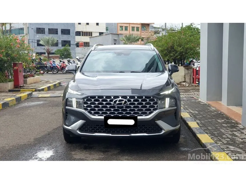Jual Mobil Hyundai Santa Fe 2022 Signature 2.5 di DKI Jakarta Automatic SUV Abu