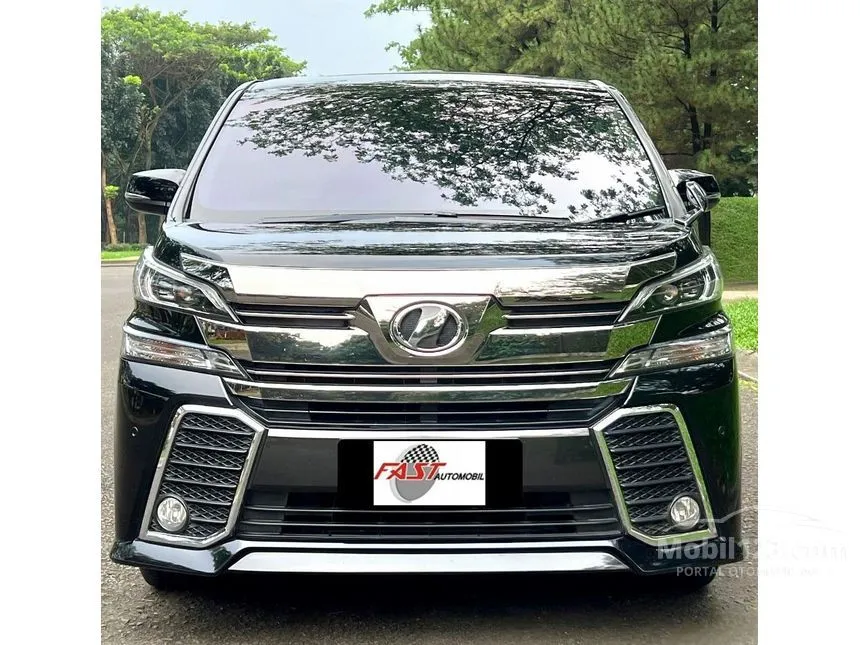 Jual Mobil Toyota Vellfire 2015 ZG 2.5 di DKI Jakarta Automatic Van Wagon Hitam Rp 555.000.000