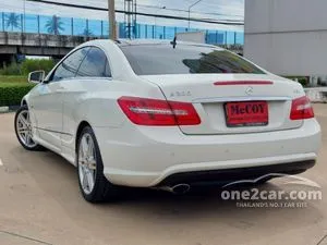 2011 Mercedes-Benz E200 1.8 BlueEFFICIENCY Coupe